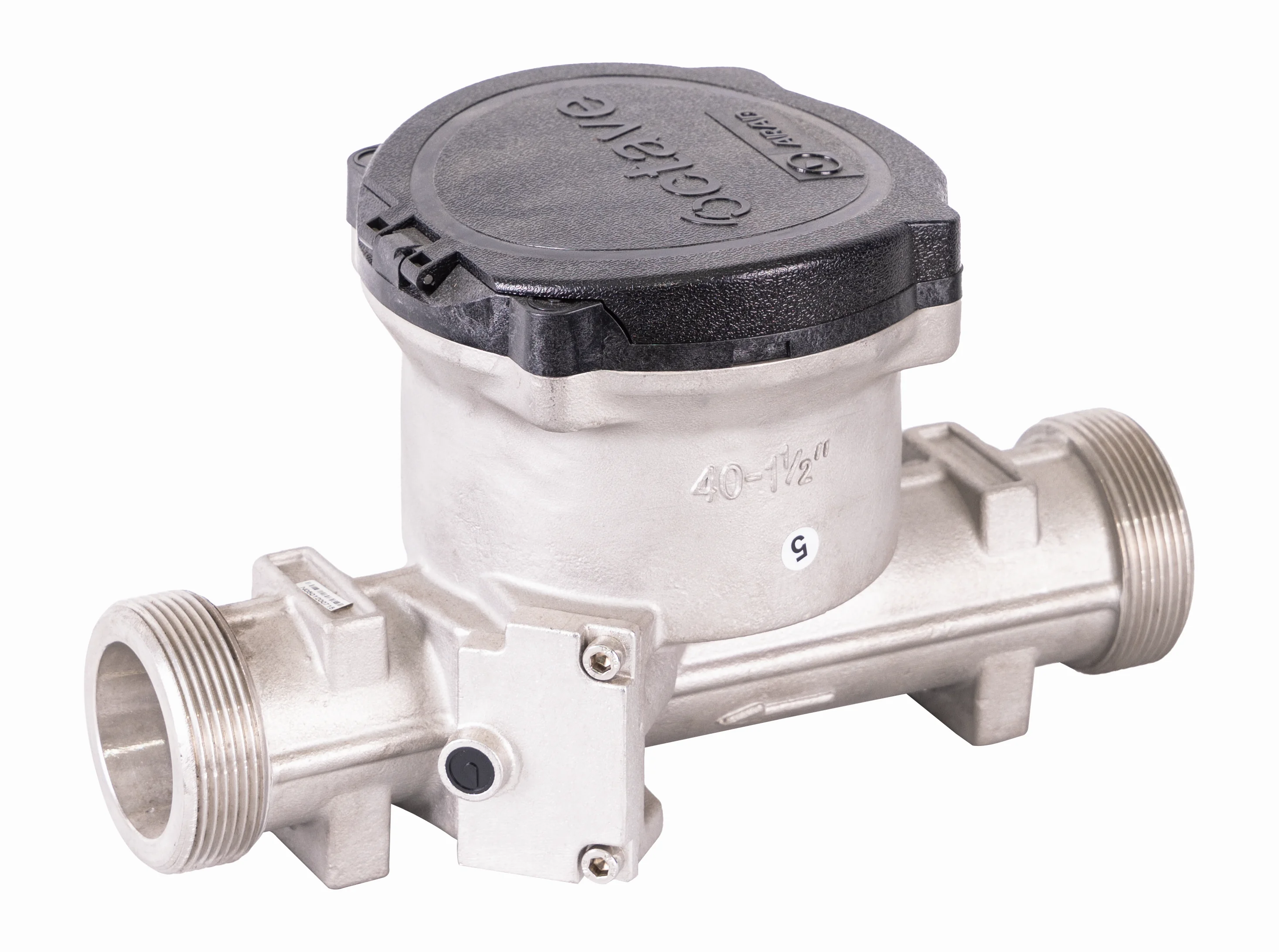 Ultrasonic water meter for industrial water measurement